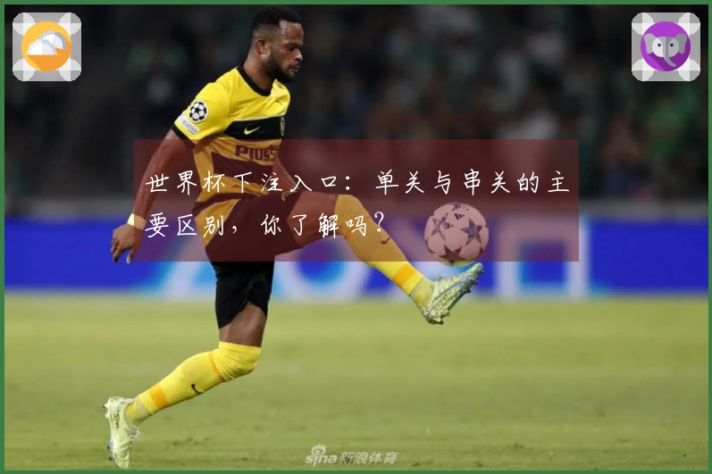世界杯下注入口：单关与串关的主要区别，你了解吗？