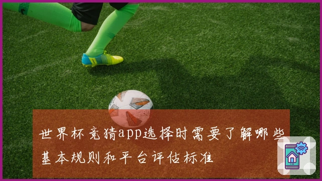 世界杯竞猜app选择时需要了解哪些基本规则和平台评估标准